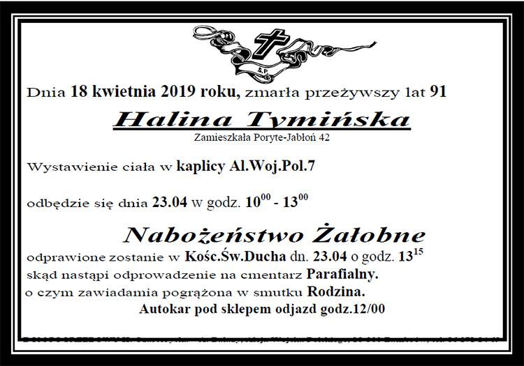 Halina Tymińska