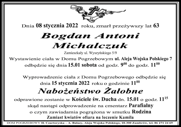 Bogdan Antoni  Michalczuk
