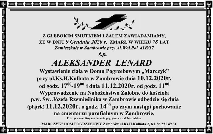 Aleksander Lenard