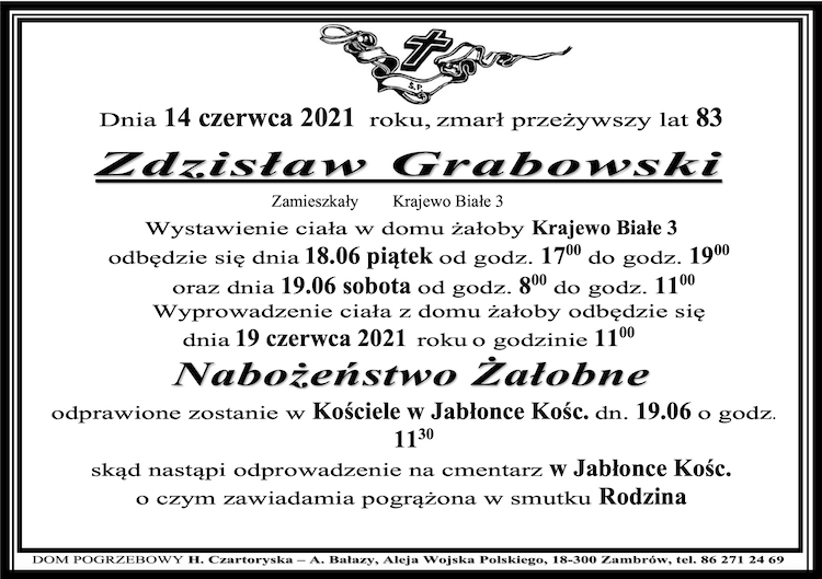 Zdzisław  Grabowski