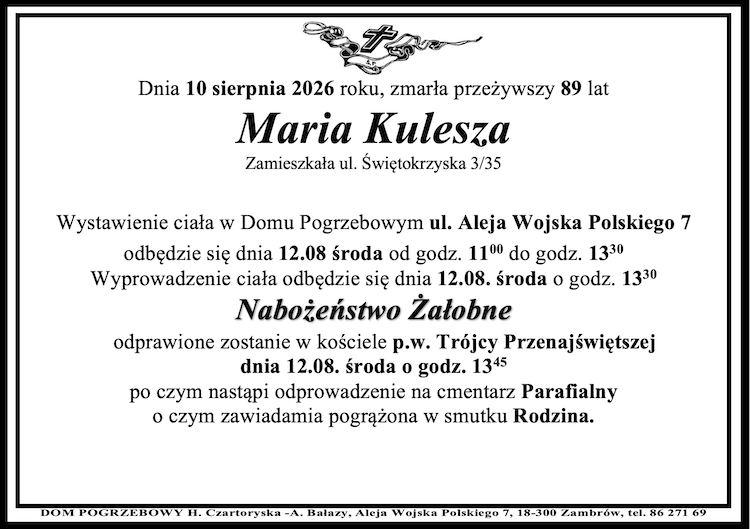 Maria Kulesza