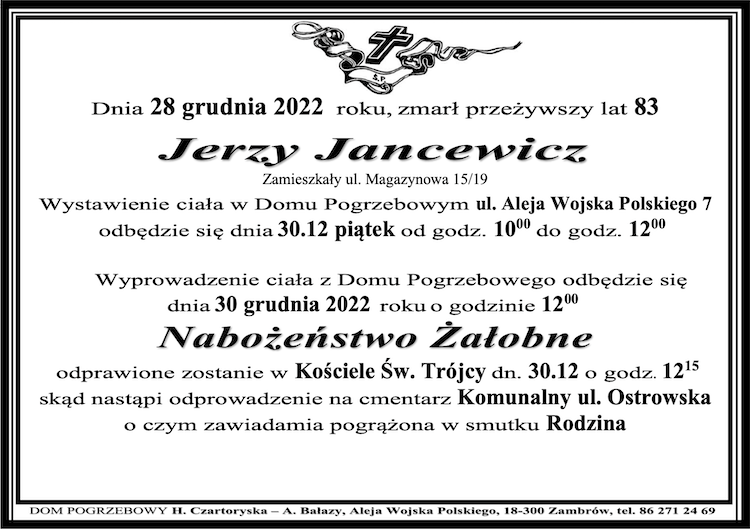 Jerzy Jancewicz