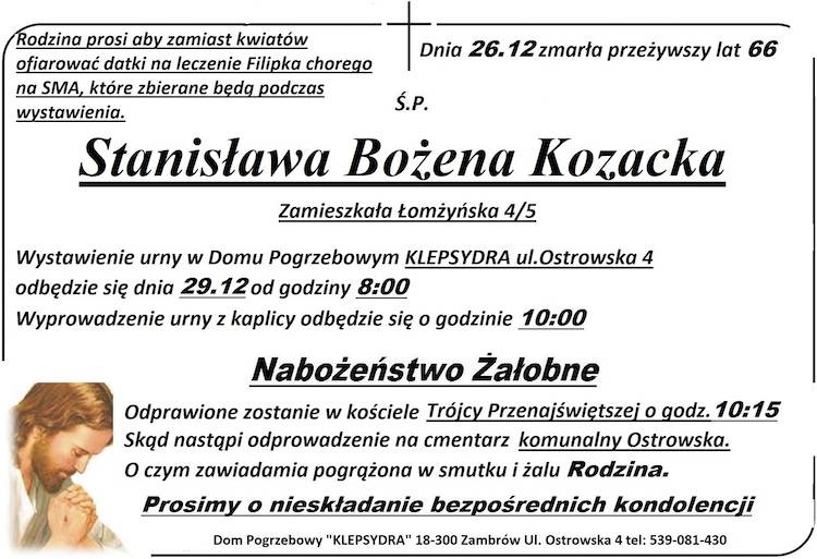 Stanisława Bożena Kozacka