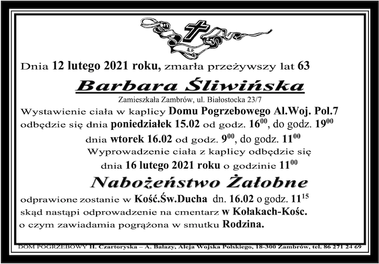 Barbara Śliwińska