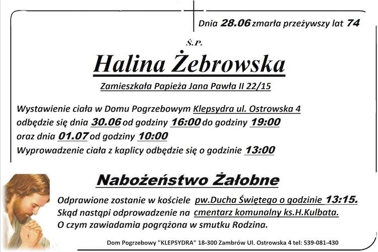 Halina Żebrowska