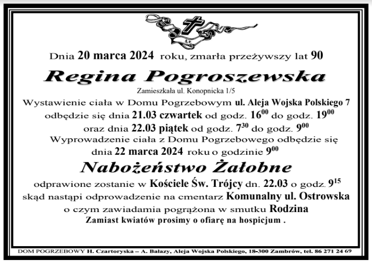 Regina Pogroszewska