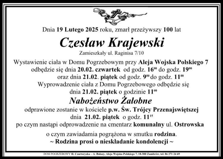 Czesław Krajewski