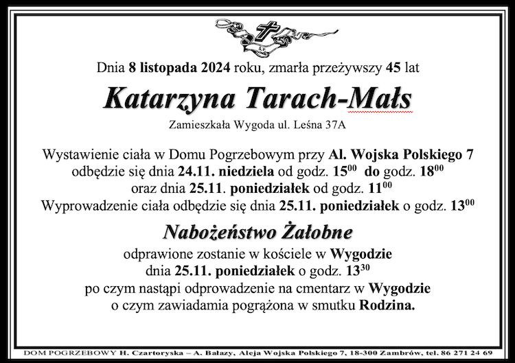 Katarzyna Tarach-Małs