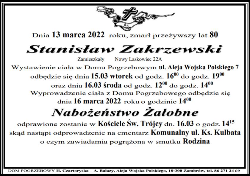 Stanisław Zakrzewski