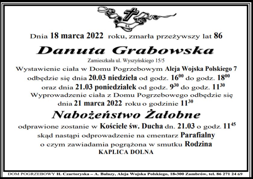 Danuta Grabowska