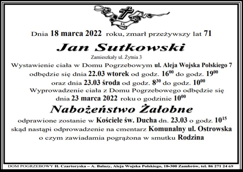 Jan Sutkowski