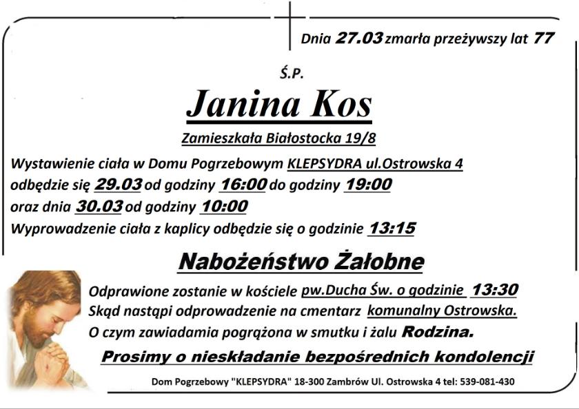 Janina Kos
