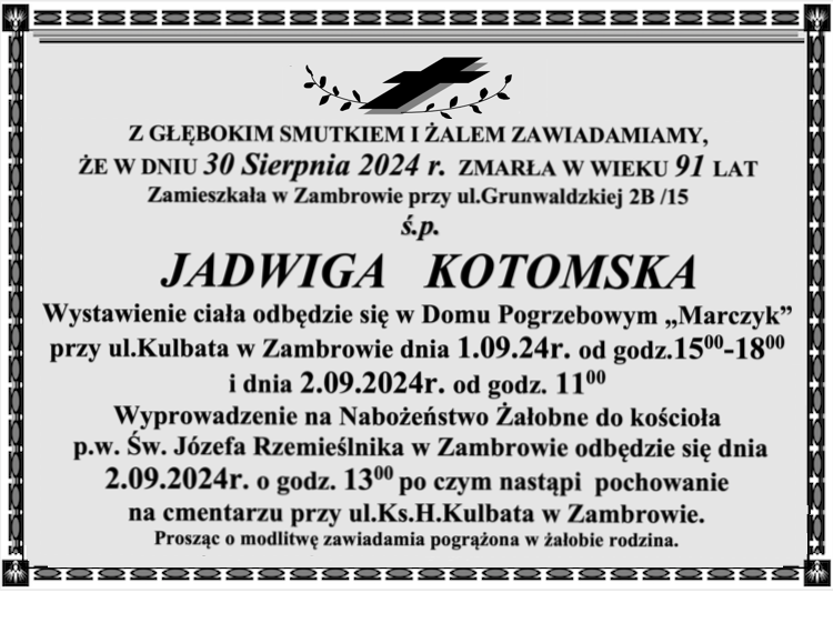 Jadwiga  Kotomska