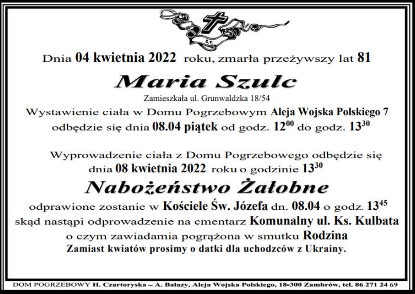 Maria Szulc
