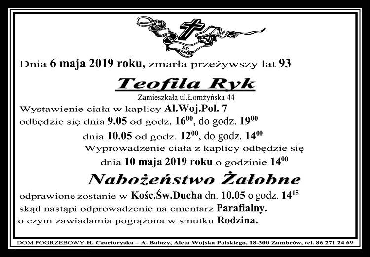Teofila Ryk
