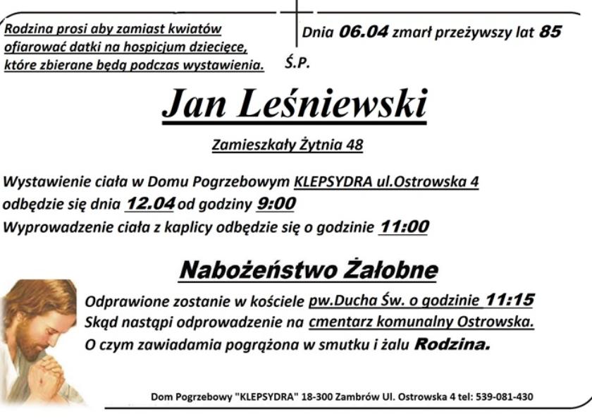 Jan Leśniewski