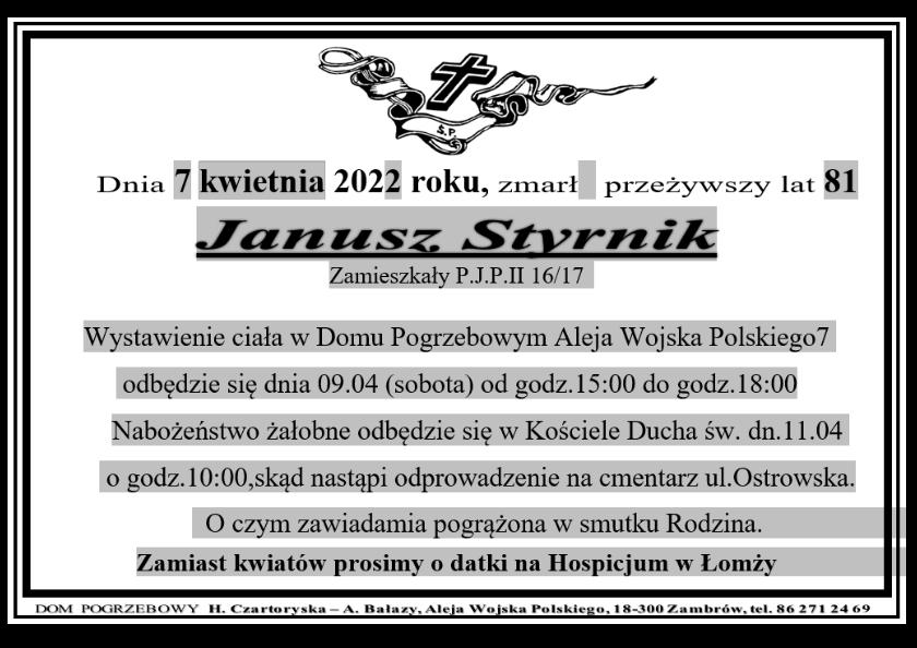 Janusz Styrnik