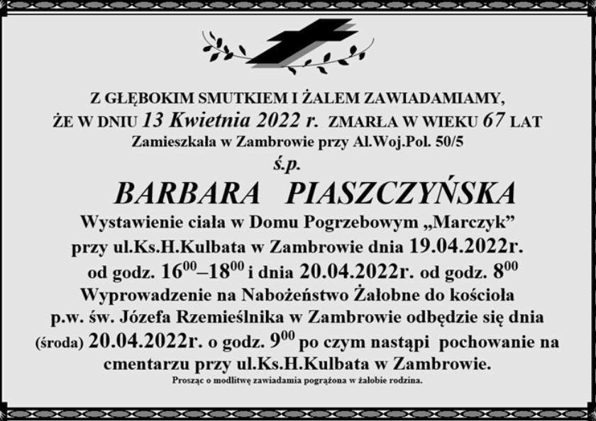 Barbara Piaszczyńska