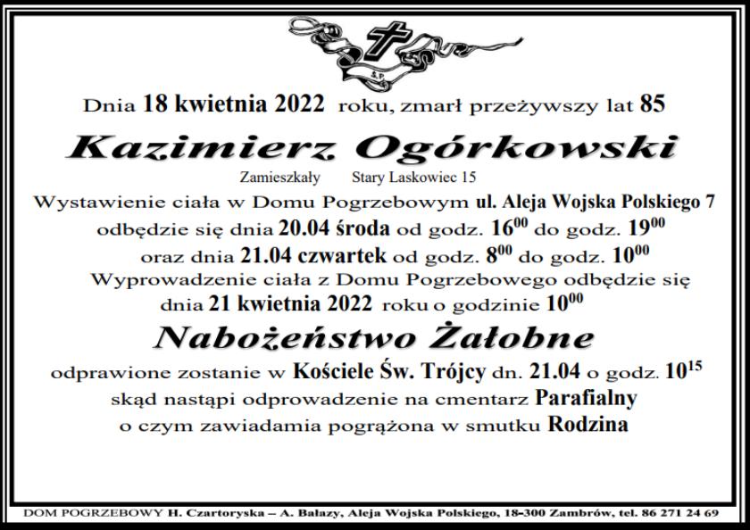 Kazimierz Ogórkowski