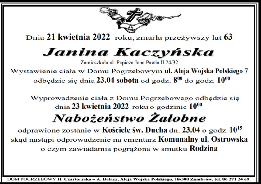 Janina Kaczyńska