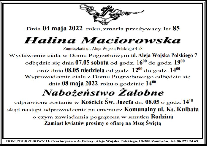 Halina Maciorowska