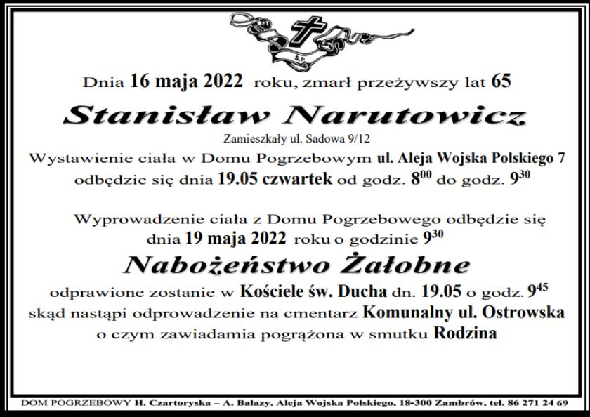 Stanisław Narutowicz