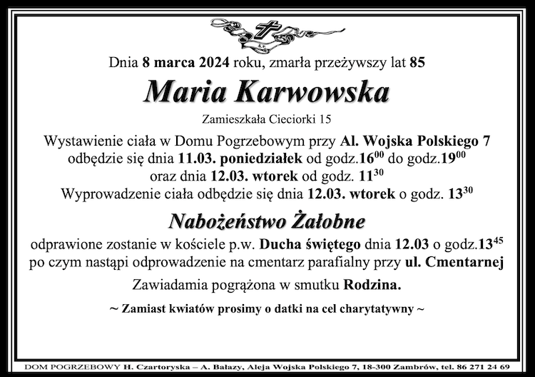 Maria Karwowska