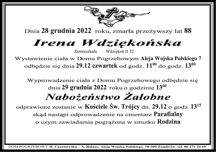 Irena Wdziękońska