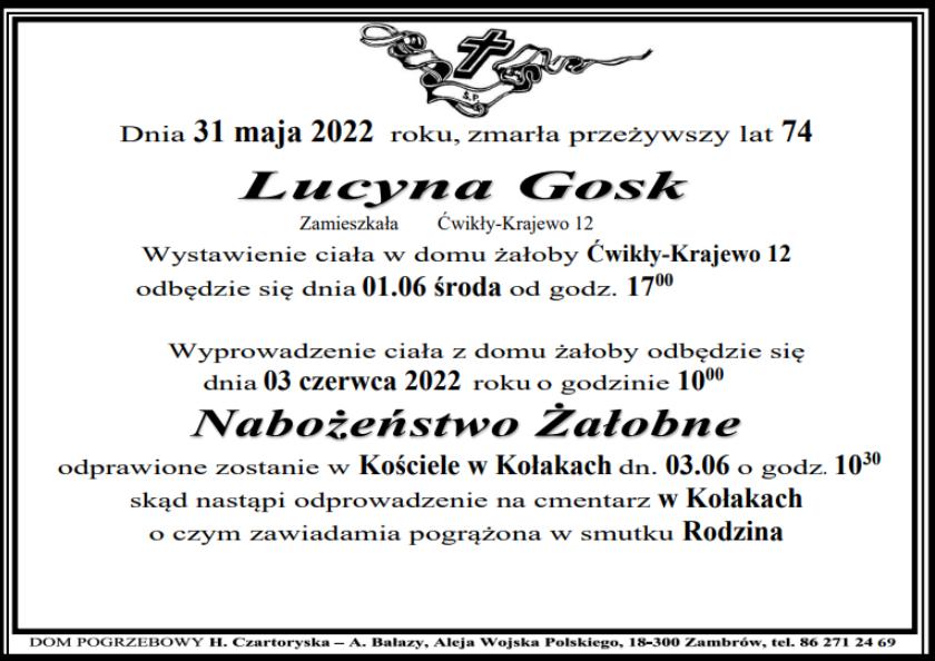 Lucyna Gosk