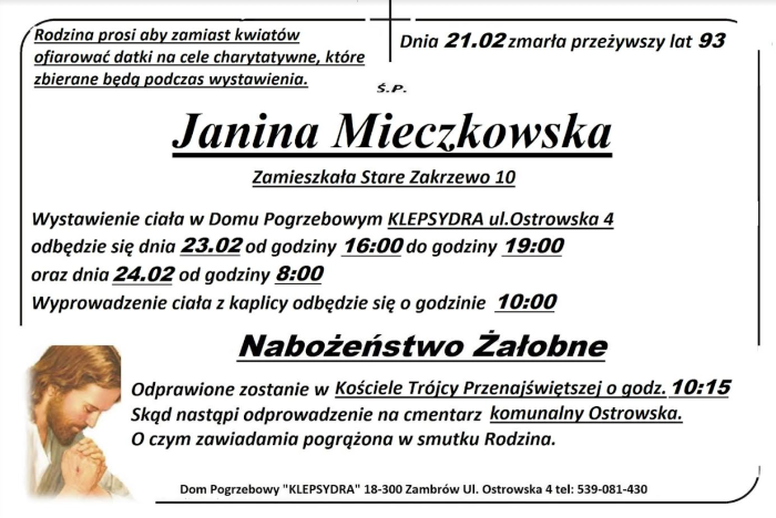 Janina Mieczkowska