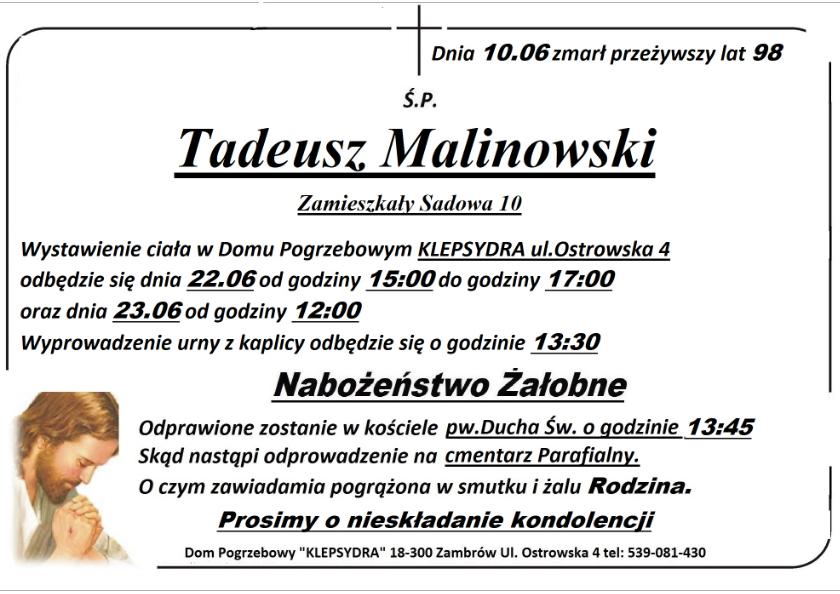 Tadeusz Malinowski
