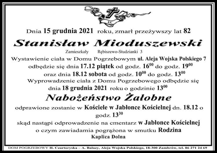 Stanisław Mioduszewski