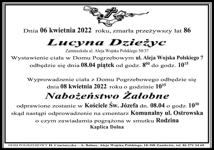 Lucyna Dzieżyc