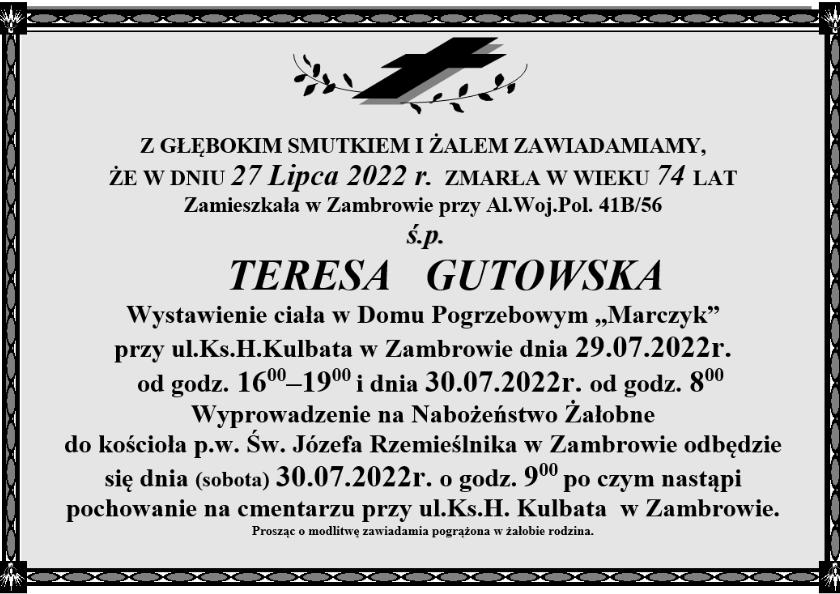 Teresa Gutowska