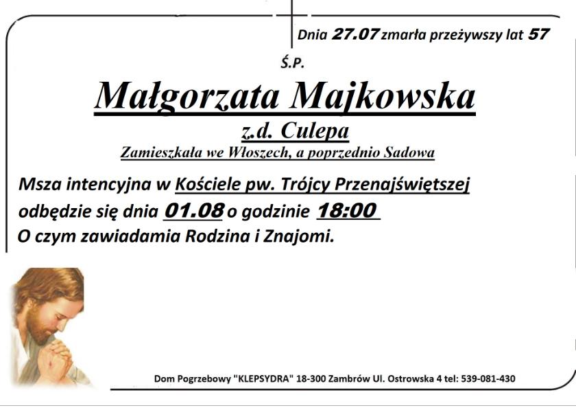 Małgorzata Majkowska