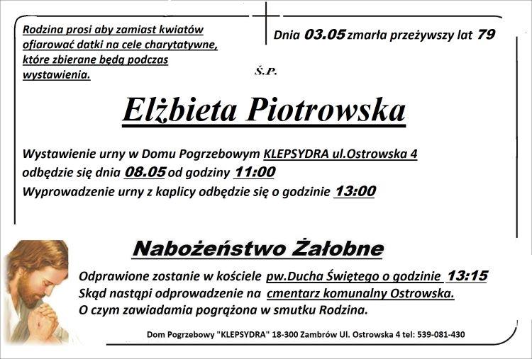 Elżbieta Piotrowska