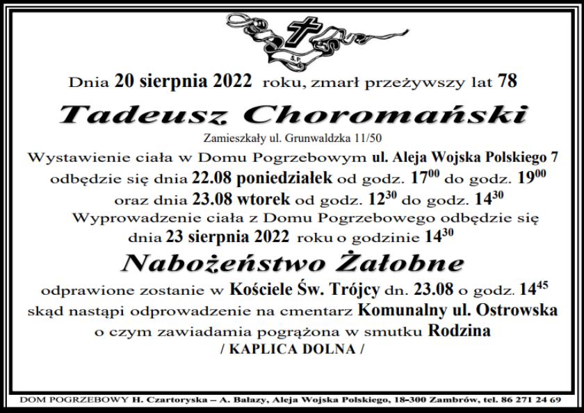 Tadeusz Choromański