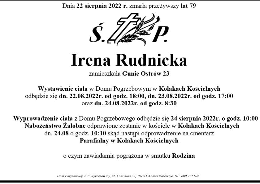 Irena Rudnicka