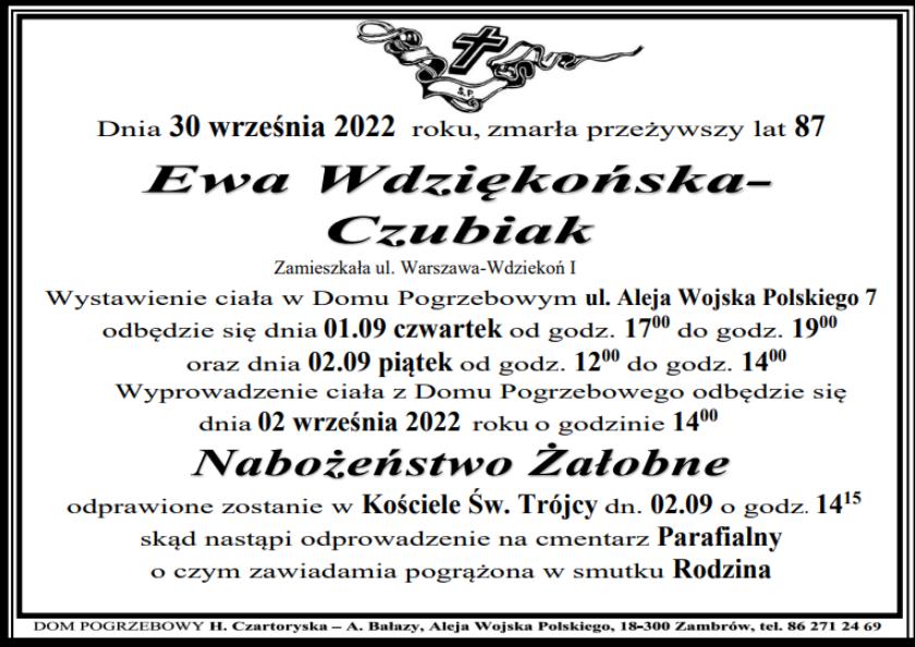 Ewa Wdziękońska-Czubiak