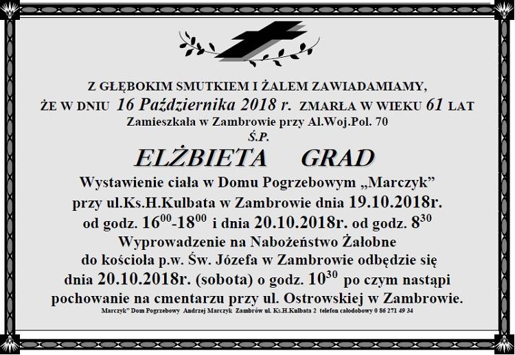 Elżbieta  Grad