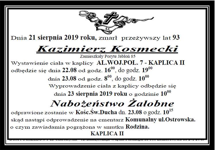 Kazimierz Kosmecki