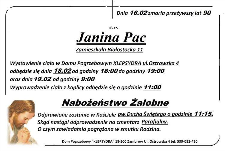 Janina Pac