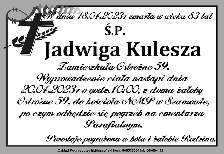 Jadwiga Kulesza