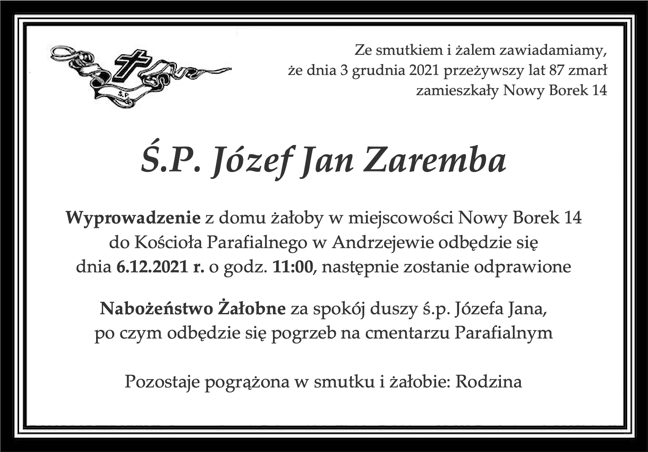 Józef Jan Zaremba