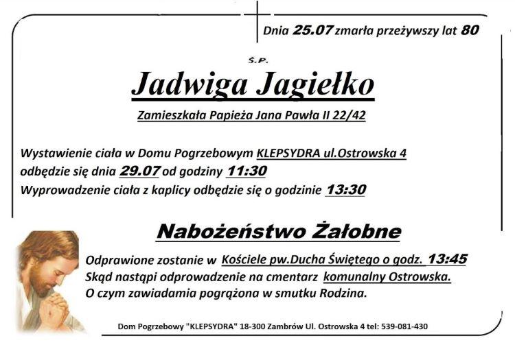 Jadwiga Jagiełko