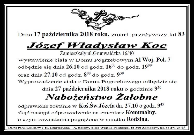 Józef Władysław Koc
