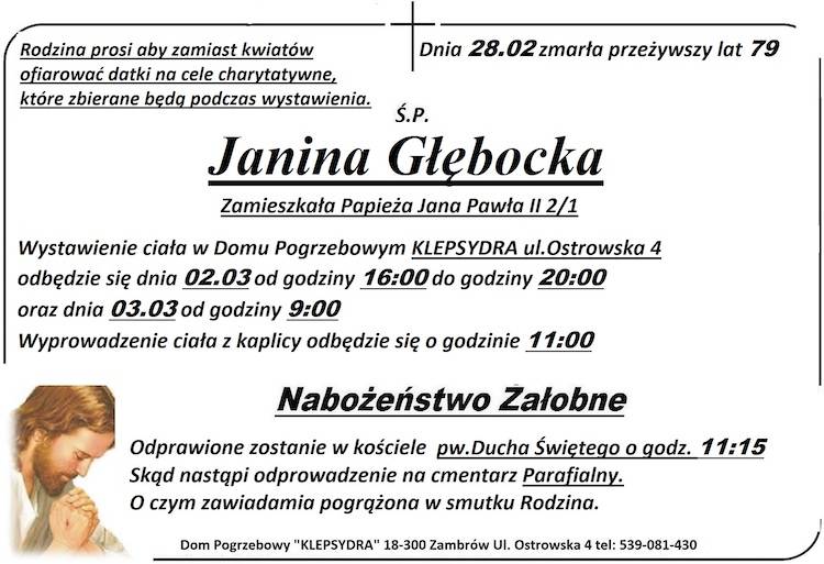 Janina Głębocka