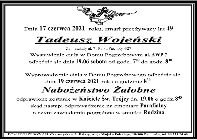 Tadeusz Wojeński 
