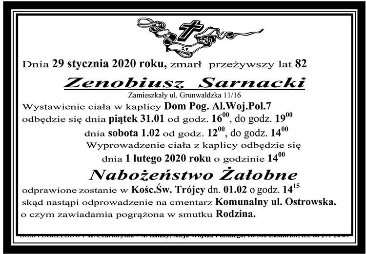 Zenobiusz Sarnacki