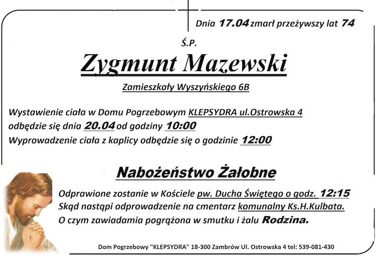 Zygmunt Mazewski